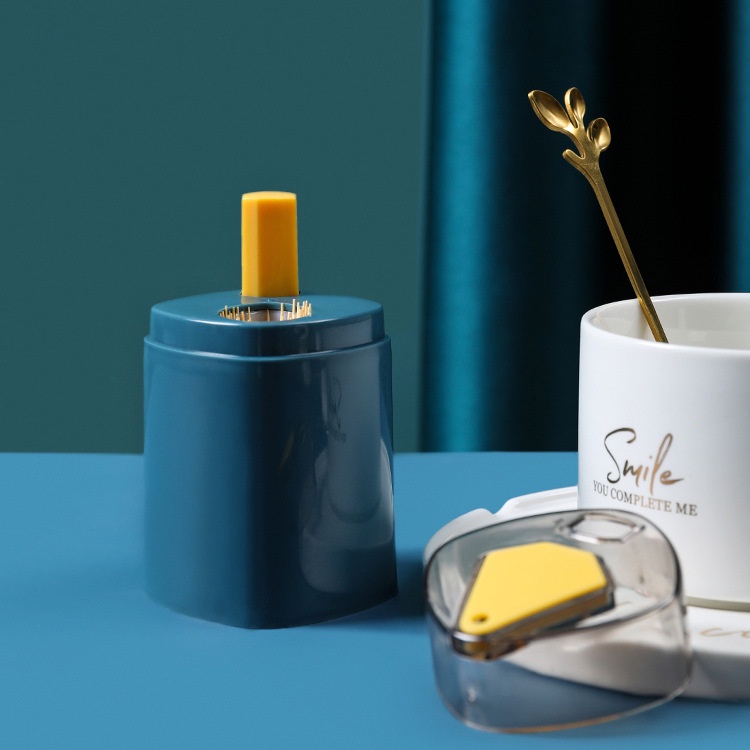 [GROSIR] KOTAK TEMPAT WADAH DISPENSER TUSUK GIGI PENYIMPANAN OTOMATIS DIPENCET PENCET TOMBOL UNIK MULTIFUNGSI