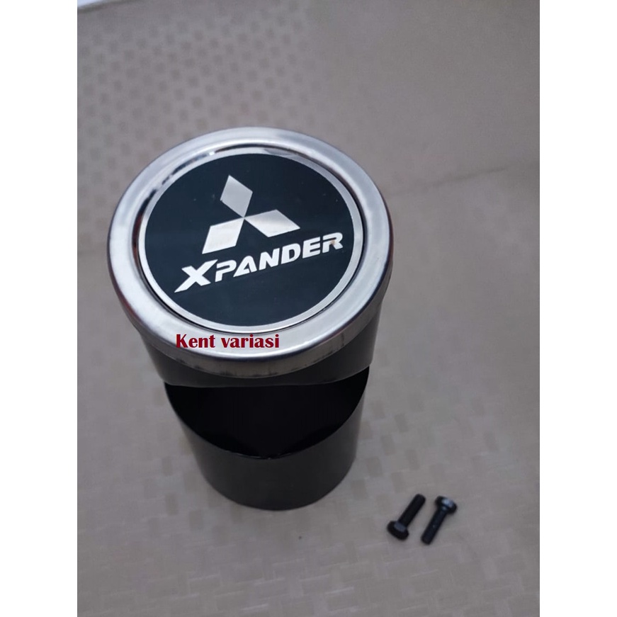 Black Muffler Buntut Knalpot Hitam Logo Xpander