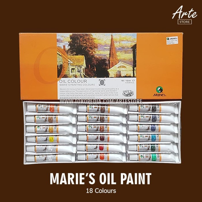 

Kolio Cat Minyak Maries 18 Warna