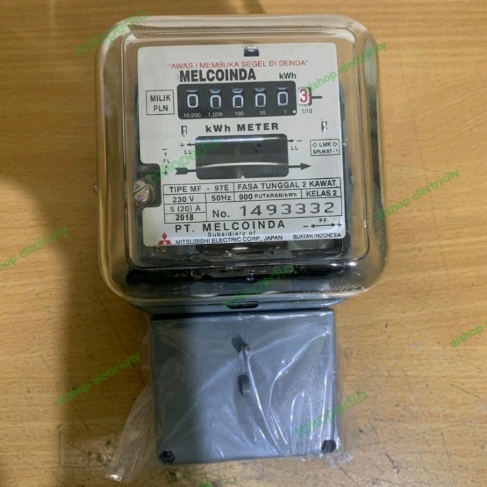 KWH METER 1 PHASE Melcoinda 5 (20) Pascabayar