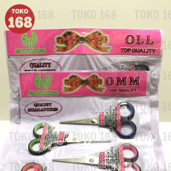 

Scissor Gunindo Gunting Kertas/Scissors/Pemotong OssOllOmm (Renceng)