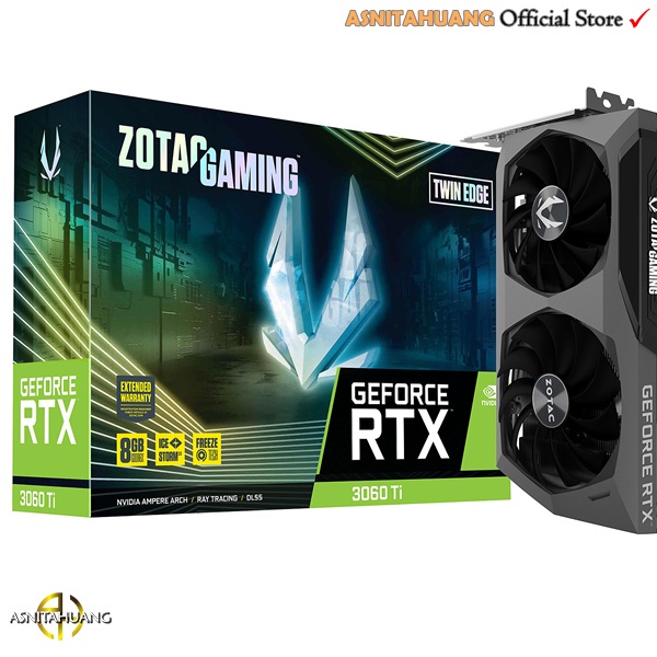 ZOTAC GAMING GEFORCE RTX 3060 TI TWIN EDGE 8GB GDDR6X