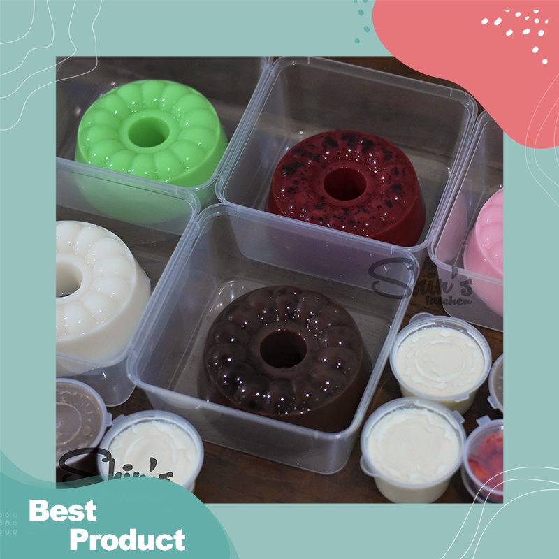 

Pudding Kolam ukuran 12 dan 16 cm