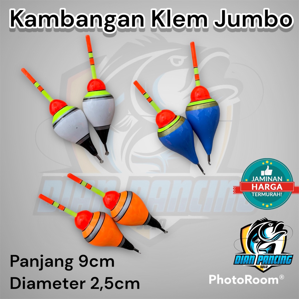 KAMBANGAN KLEM JUMBO untuk mancing ikan babon dan monster