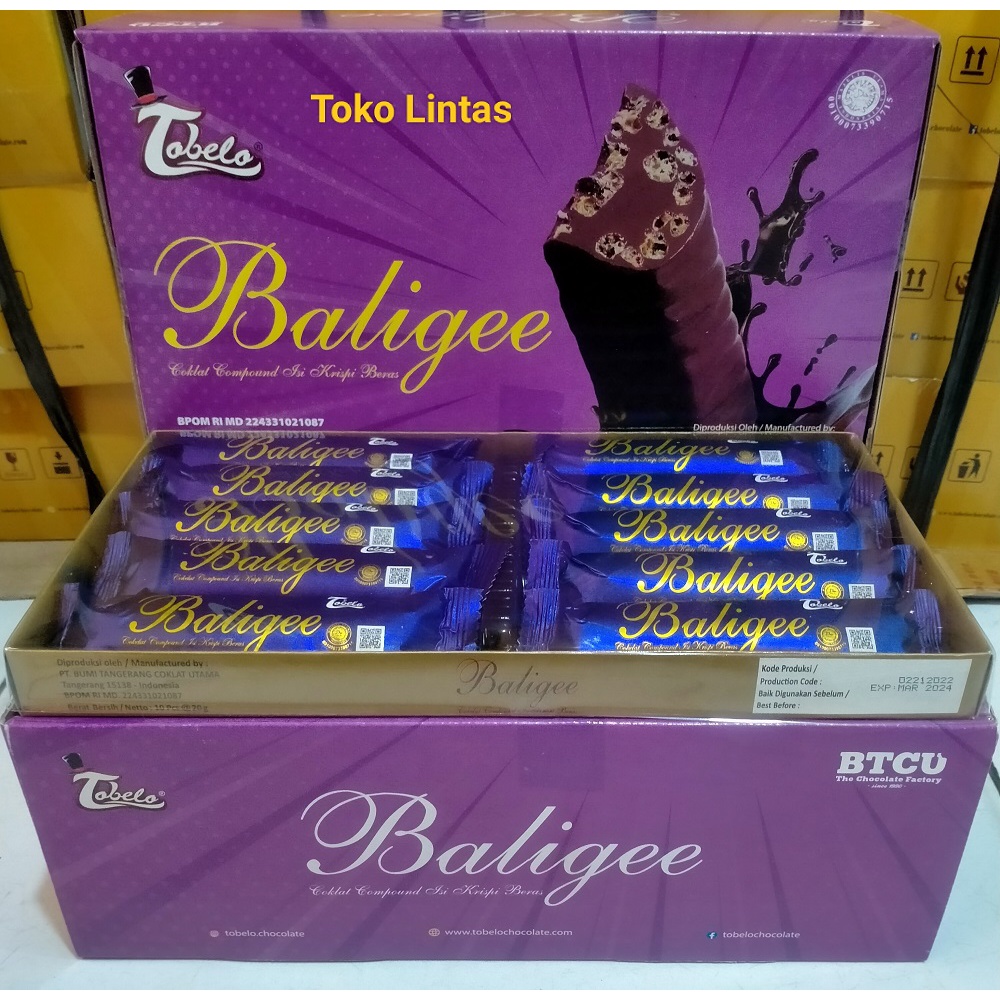 

Baligee Per Dus Cokelat Compound Isi Krispi Beras