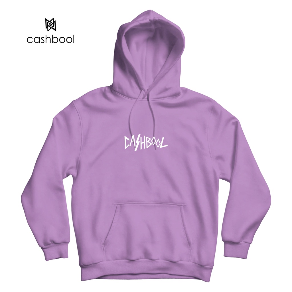 CASHBOOL HOODIE Slayer Font Print Fleece Pullover Unisex CEWE/COWO