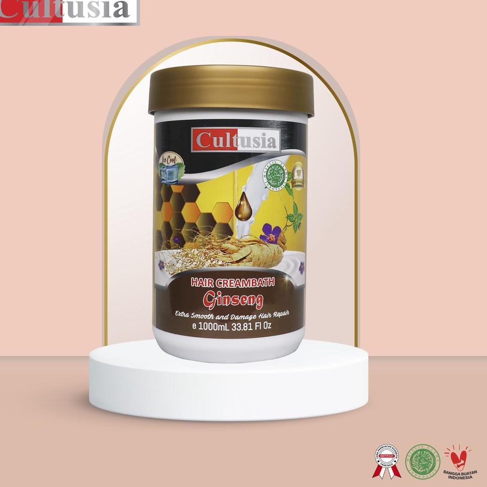 Promo Cultusia Creambath Ginseng 1000ml