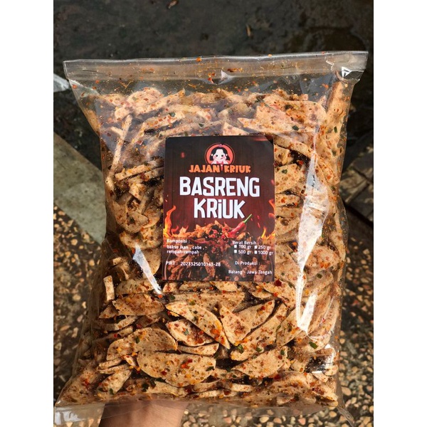

500 gram BASRENG STIK EXTRA PEDAS DAUN JERUK