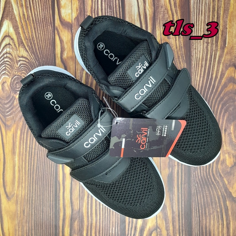 Sepatu Sekolah Carvil Zico Gama Original 31-38 Sepatu Sneaker Cowo Cewe