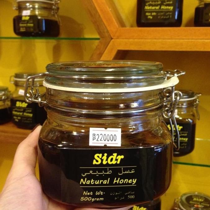 

MADU TERLARIS MADU SIDR IMPORT YAMAN ASLI 1000000% UKURAN 500 GR PACKING EL09I09A82L