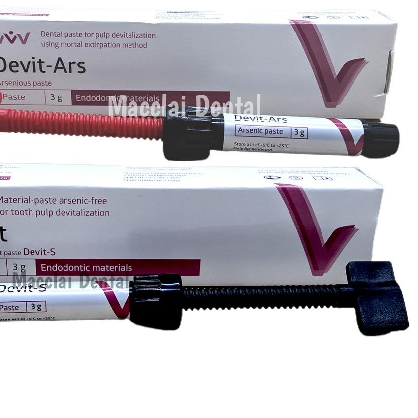 DEVIT DEVITALISASI ARSEN / NON ARSEN PULPA / DEPULPIN / DEVITEC