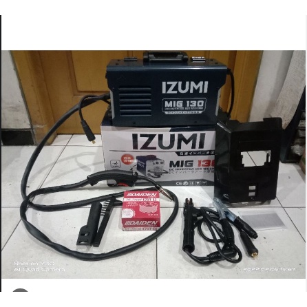 MESIN LAS MIG IZUMI LAS LISTRIK / TRAVO LAS IZUMI MIGI 130 WELDING MACHINE MIG 130