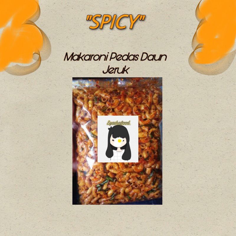 

MAKRONI PEDAS DAUN JERUK 250gr