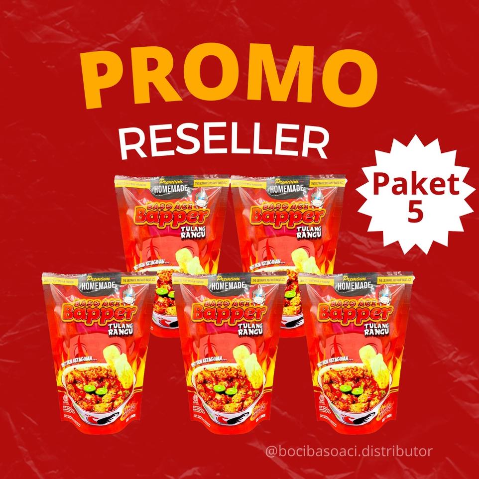 

♪ Baso Aci Bapper Tulang Rangu Sambal Mercon Paket 5pc ♡