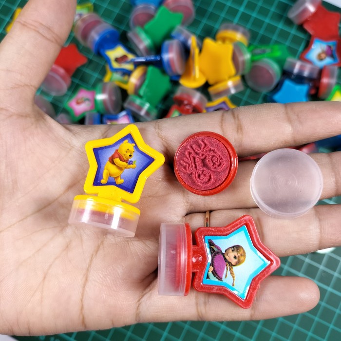 

Terlaris 100 Pcs Stample Bintang Mainan Stemple Bintang Mainan Stempel