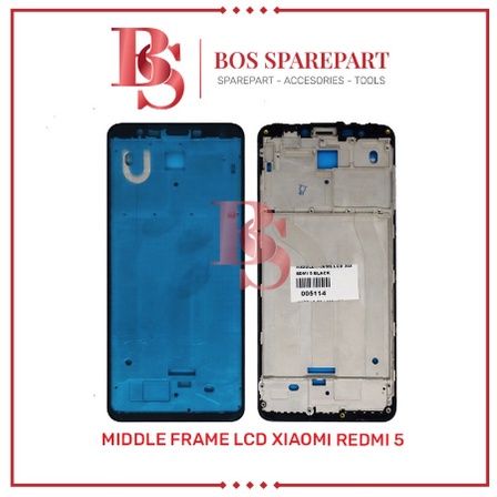 MIDDLE FRAME LCD XIAOMI REDMI 5 BLACK