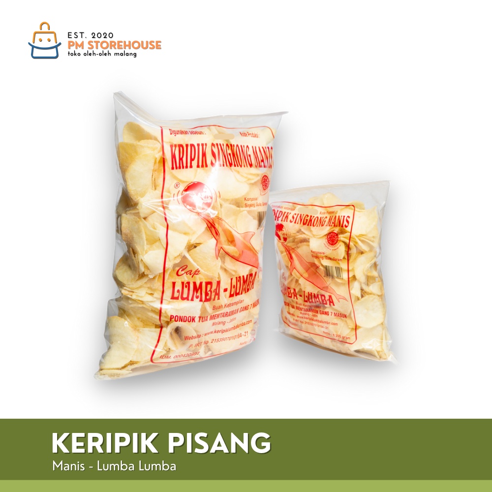 Keripik Singkong Lumba Asli Malang - Kemasan Kecil