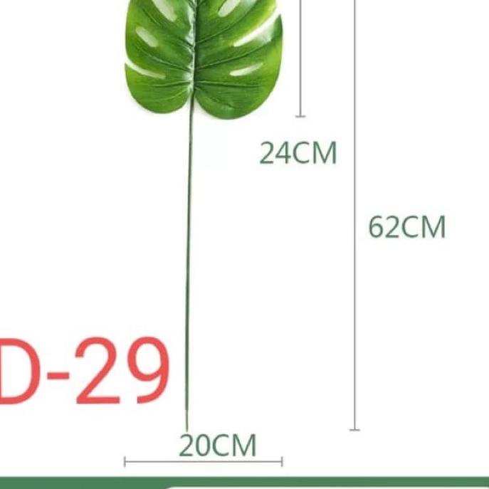 ▲ Daun monstera / Daun artificial /D29/lusin ♫