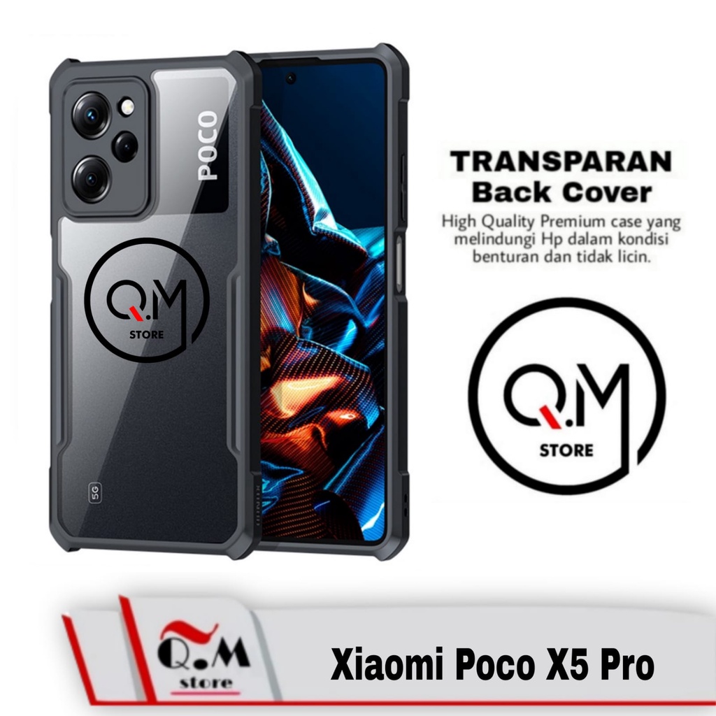 Case Xiaomi Poco X5 Pro Airbag Shockproof Transparent