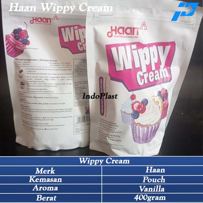 

Whipping Cream / Whipped Cream / Wippy Cream 400gram