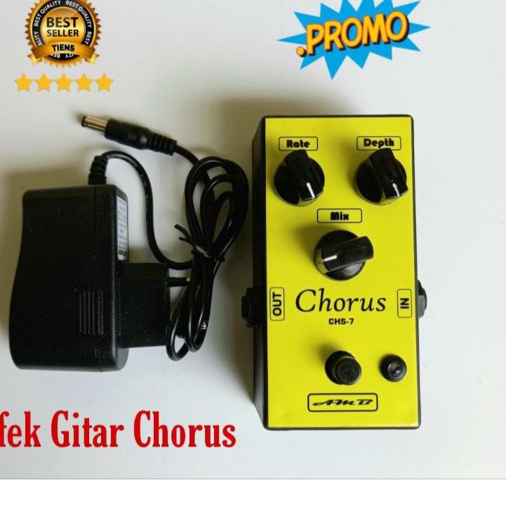 ➹ Efek gitar chorus - efek gitar super chorus plus adaptor ♥