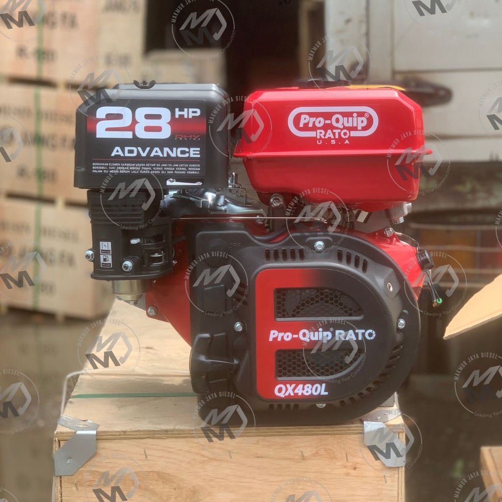 Engine Pro-Quip USA QX480L - 28HP Putaran Lambat