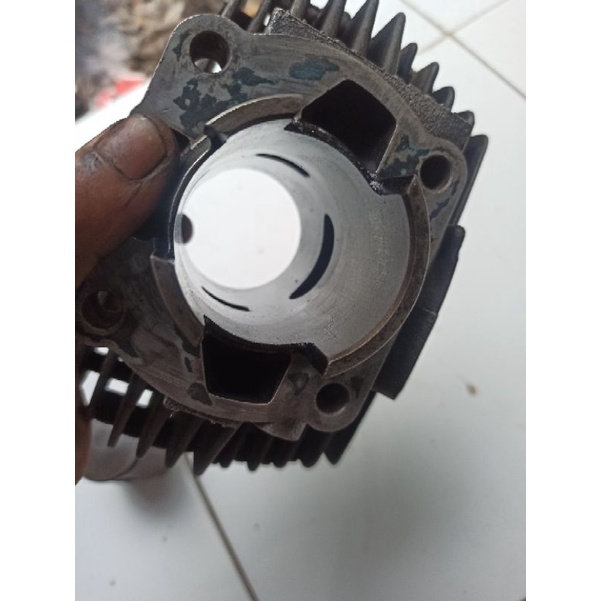blok boring cylinder Alfa Yamaha alfa original OS 75 PNP Alfa champ Y100