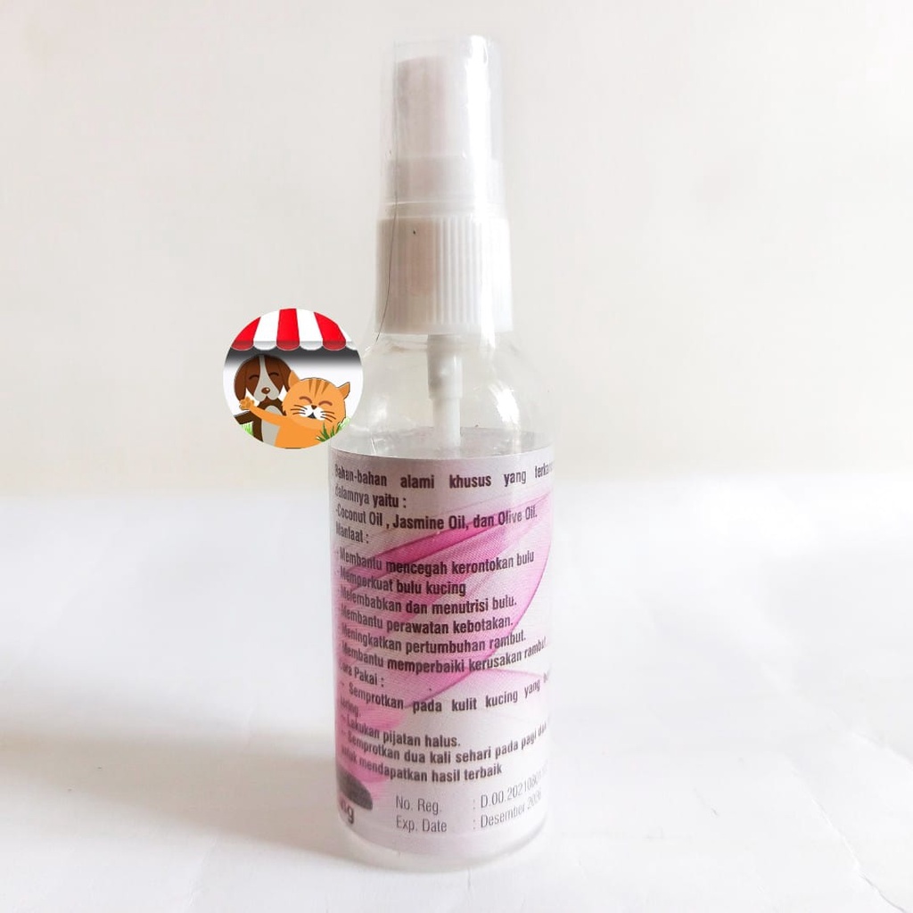 Furr Cat Toner Penumbuh Penyubur Bulu Rontok Kucing Anjing Spray