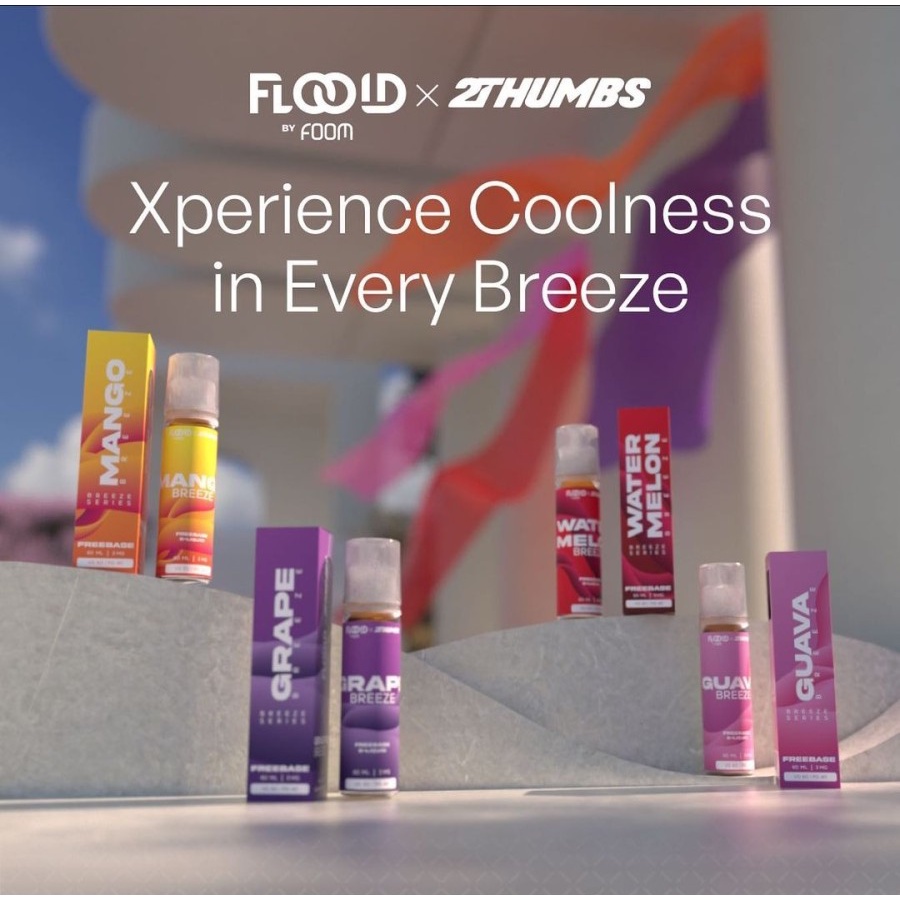 LIQUID FOOM BREEZE SERIES 60ML BY 2THUMBS X FLOOID