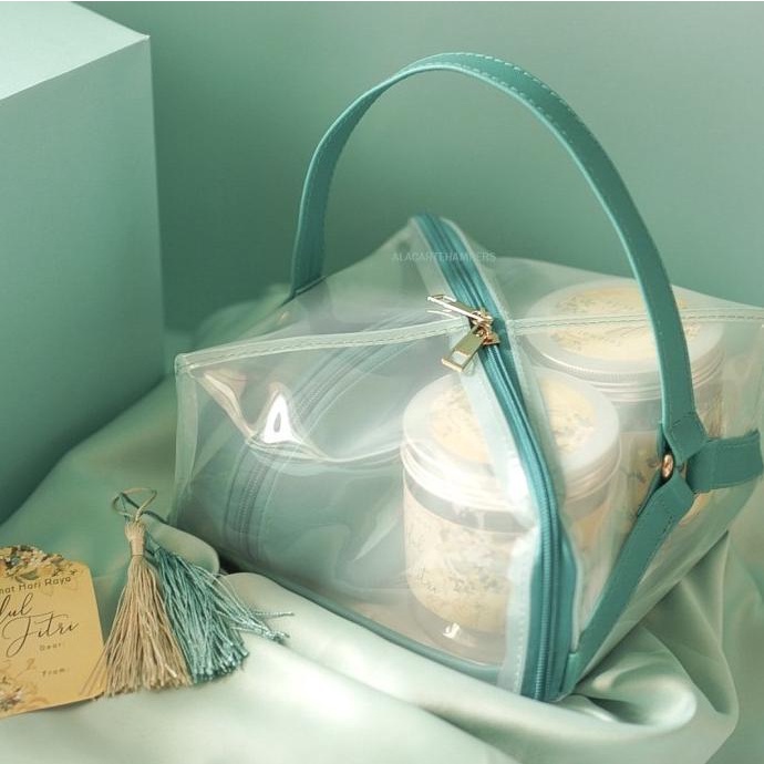 

TAS HAMPERS PAKET HAMPERS LEBARAN TAS SOUVENIR PARCEL POUCH CANTIK MEWAH KOTAK EL09I09A82L
