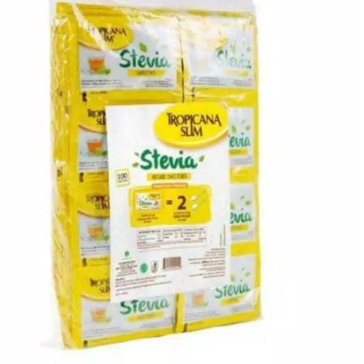 

➹ TROPICANA SLIM STEVIA 100 / GULA STEVIA / TROPICANA SLIM STEVIA / STEVIA / GULA DIET RENDAH KALORI ➫