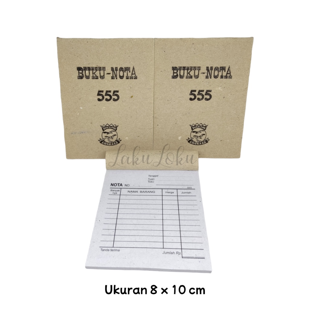 

Nota Kontan MINI 2 PLY 555