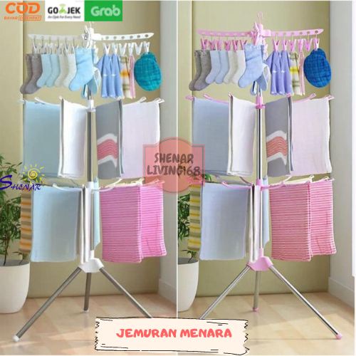 JEMURAN MENARA / GANTUNGAN BAJU / JEMURAN LIPAT / JEMURAN PUTAR / JEMURAN LIPAT / JEMURAN BAYI / JEM