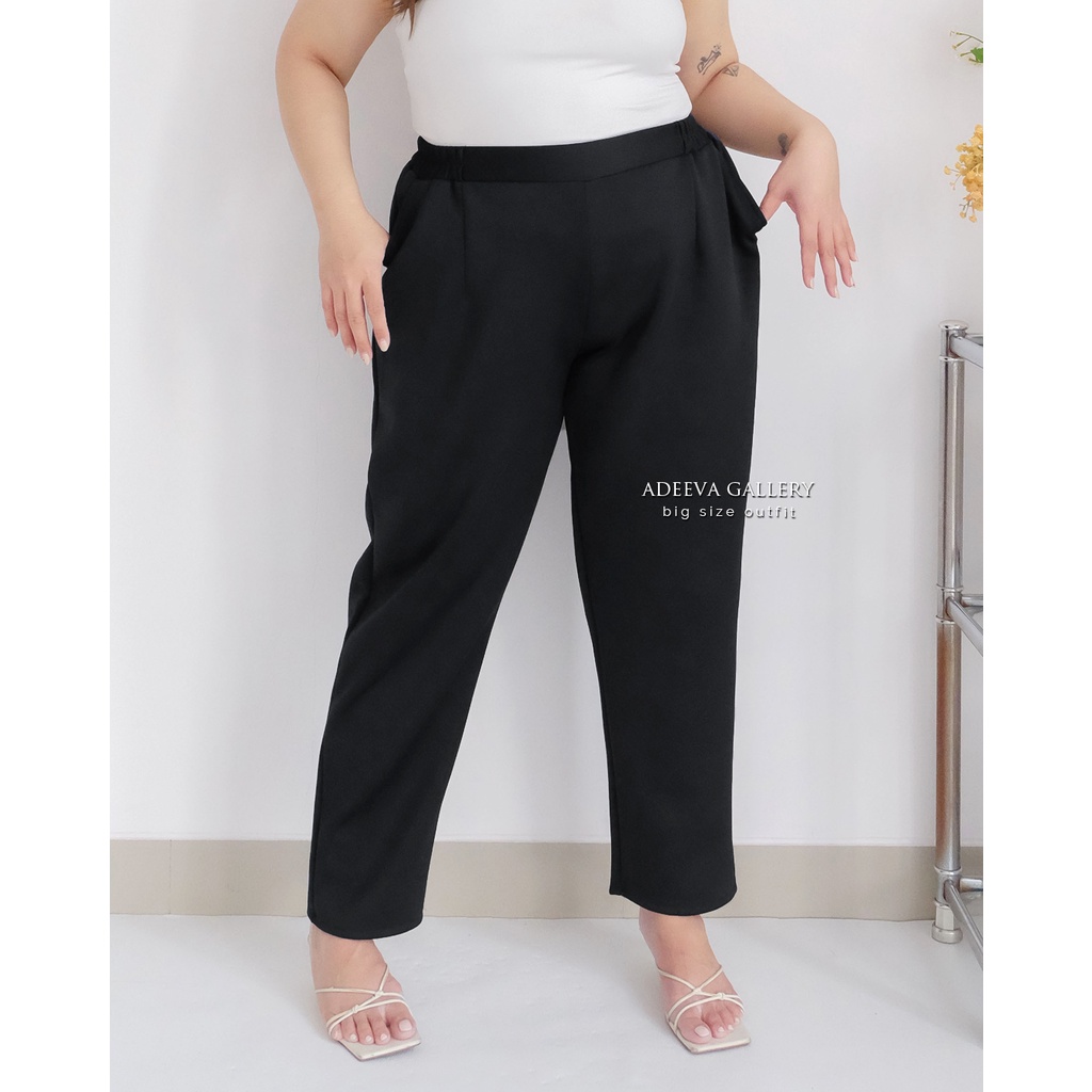 ADEEVA Cassandra Pants Celana Scuba Jumbo