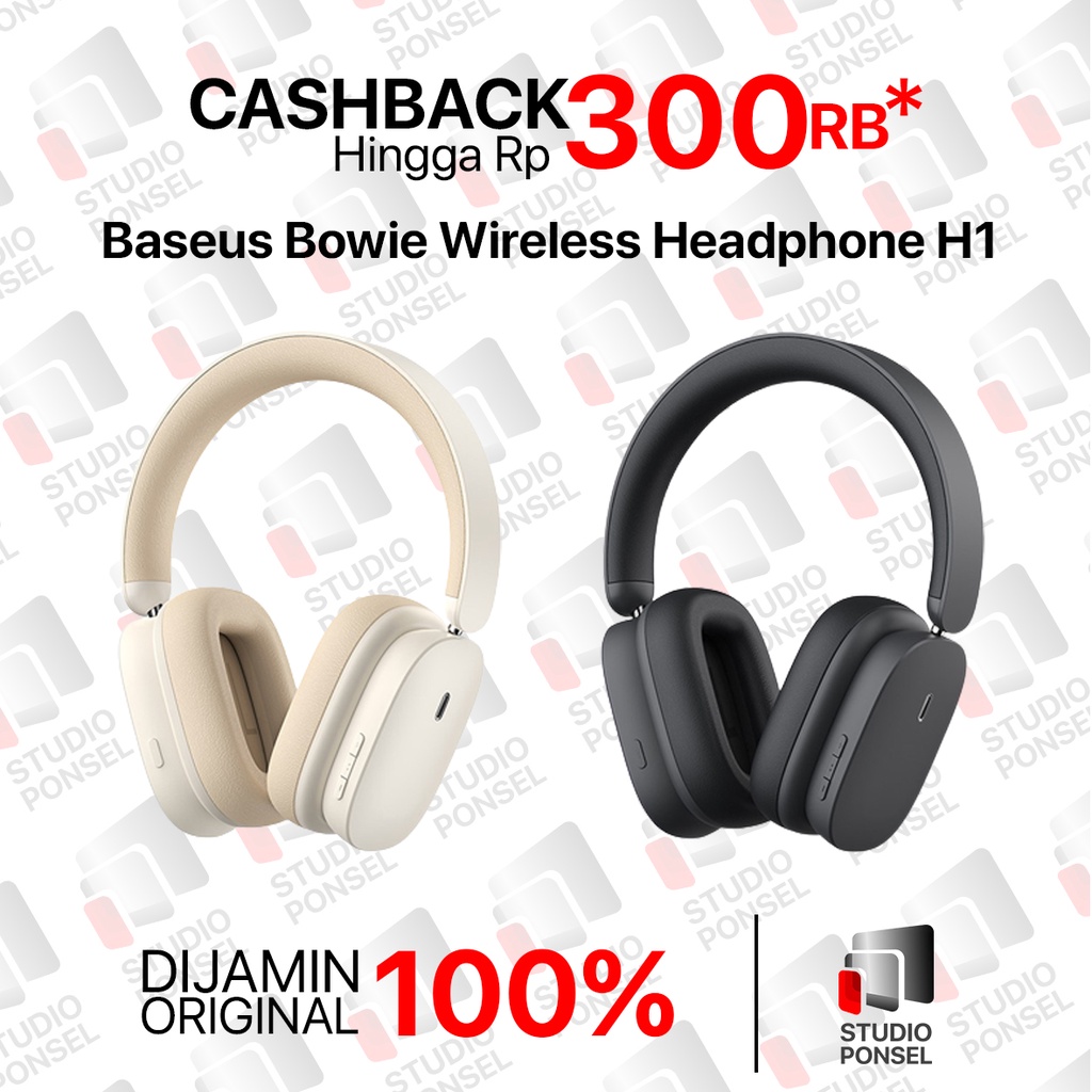 Baseus Bowie H1 ANC Wireless Headphone Bluetooth Headset Earphone