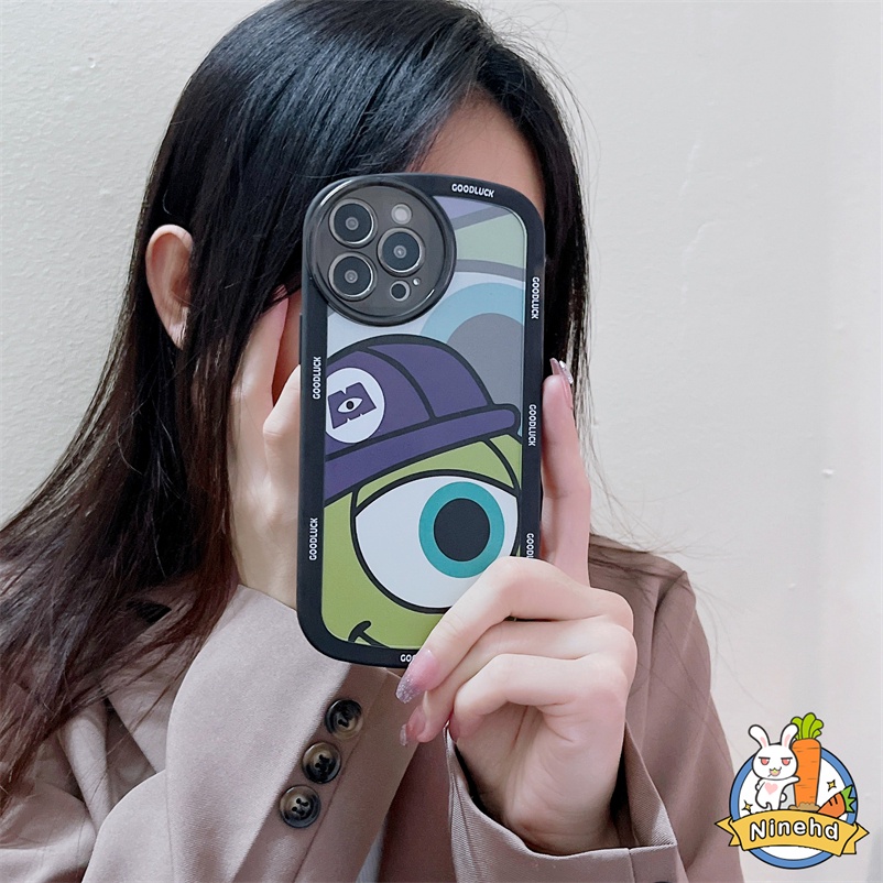 Soft Case Silikon Desain Monster Mata Besar Xiaomi Redmi Note 11 11s 10 10s 9 8 7 Pro Redmi 10C 10A 10 9 9A 9T Mi 11 Lite Ultra Mi12 Pro Mi 11T 10T Pro Poco F3 X3 NFC K30 Pro Cute Big-eyed Monster Soft Silicone Shockproof Protective Phone Back Case Cover