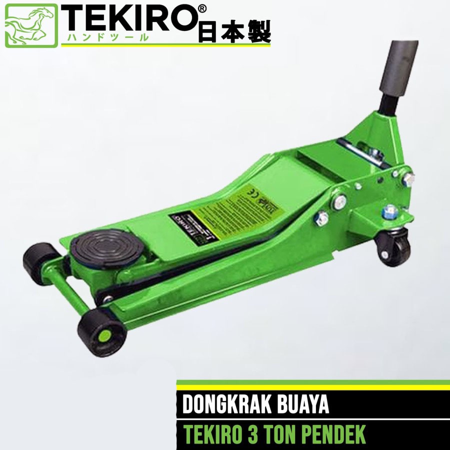 Dongkrak buaya 3 Ton TEKIRO / Dongkrak buaya ceper 3 Ton