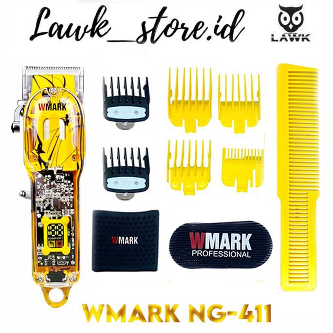 Alat Cukur Wmark NG 411 Full transparant mesin cukur wmark 411 NG-411