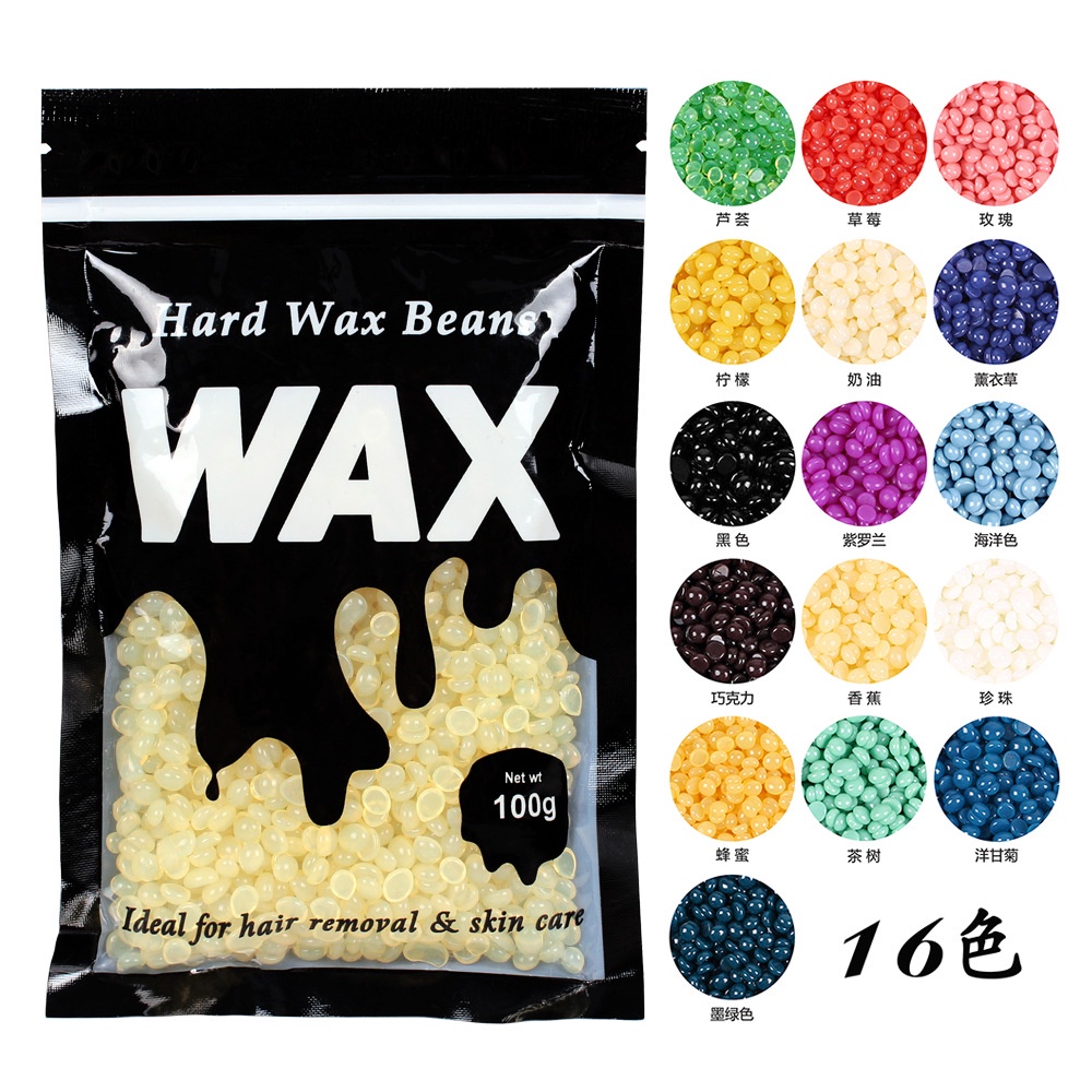 PREMIUM Natural Depilatory Wax Body Hair Removal Brazilian Hard Wax Beans Perontok Bulu