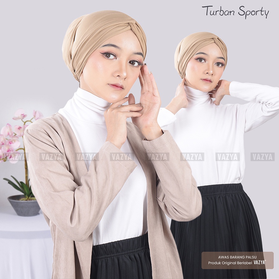 Turban Instan Sporty / HIjab Olahraga