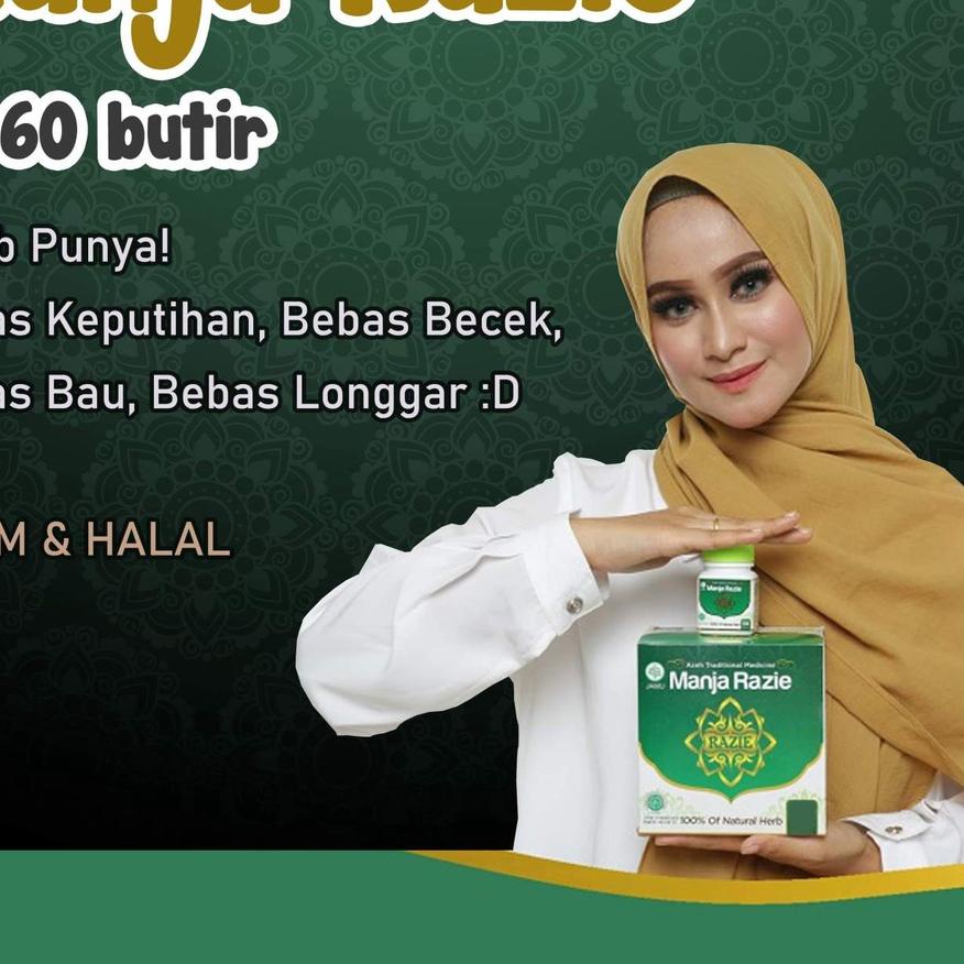 ❋ ManjaRazie | Manja Razie | Majakani Manjakani Aceh Razie Isi 60/30 Butir | Free Konsultasi ✯