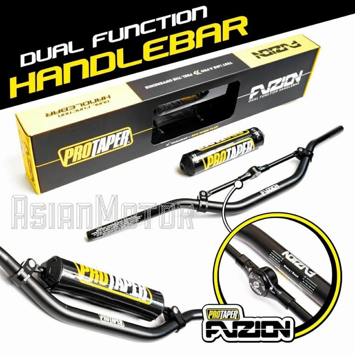 Stang Fatbar Protaper Fuzion High Trail Vixion Klx Crf Tiger Verza Dll #Original