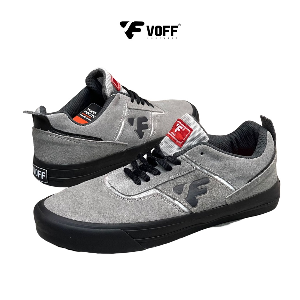 Voff Official Store - Voff Jamief Grey | Sepatu Pria | Sneakers