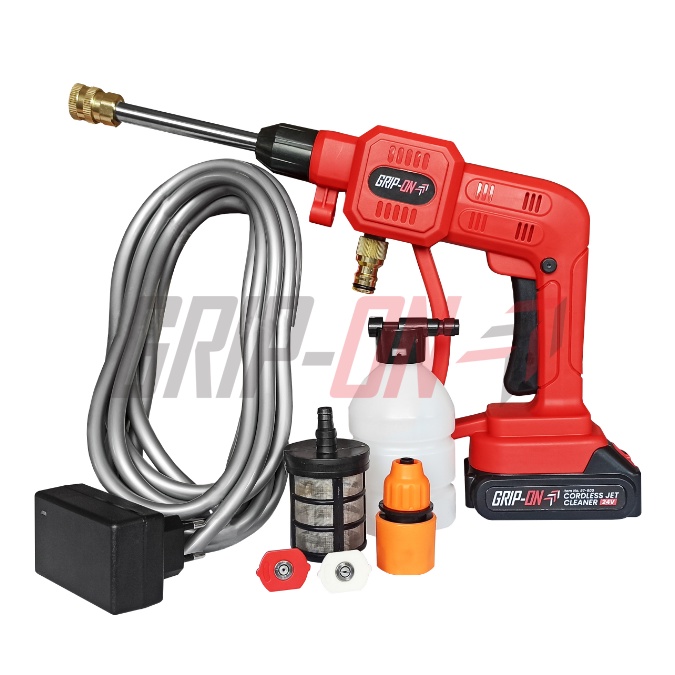 Grip On Cordless Jet Cleaner 24 Volt / Jet Pembersih Tanpa Kabel / Semprotan Air Jet Cleaner Tenaga Batrai