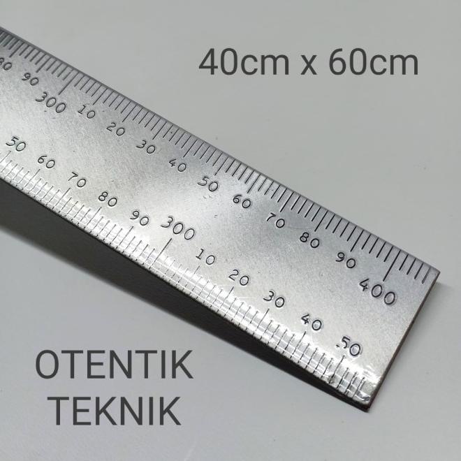 

Penggaris Siku Besi 40 Cm X 60 Cm - 16 X 24 Inch Chrome Plated Ruler