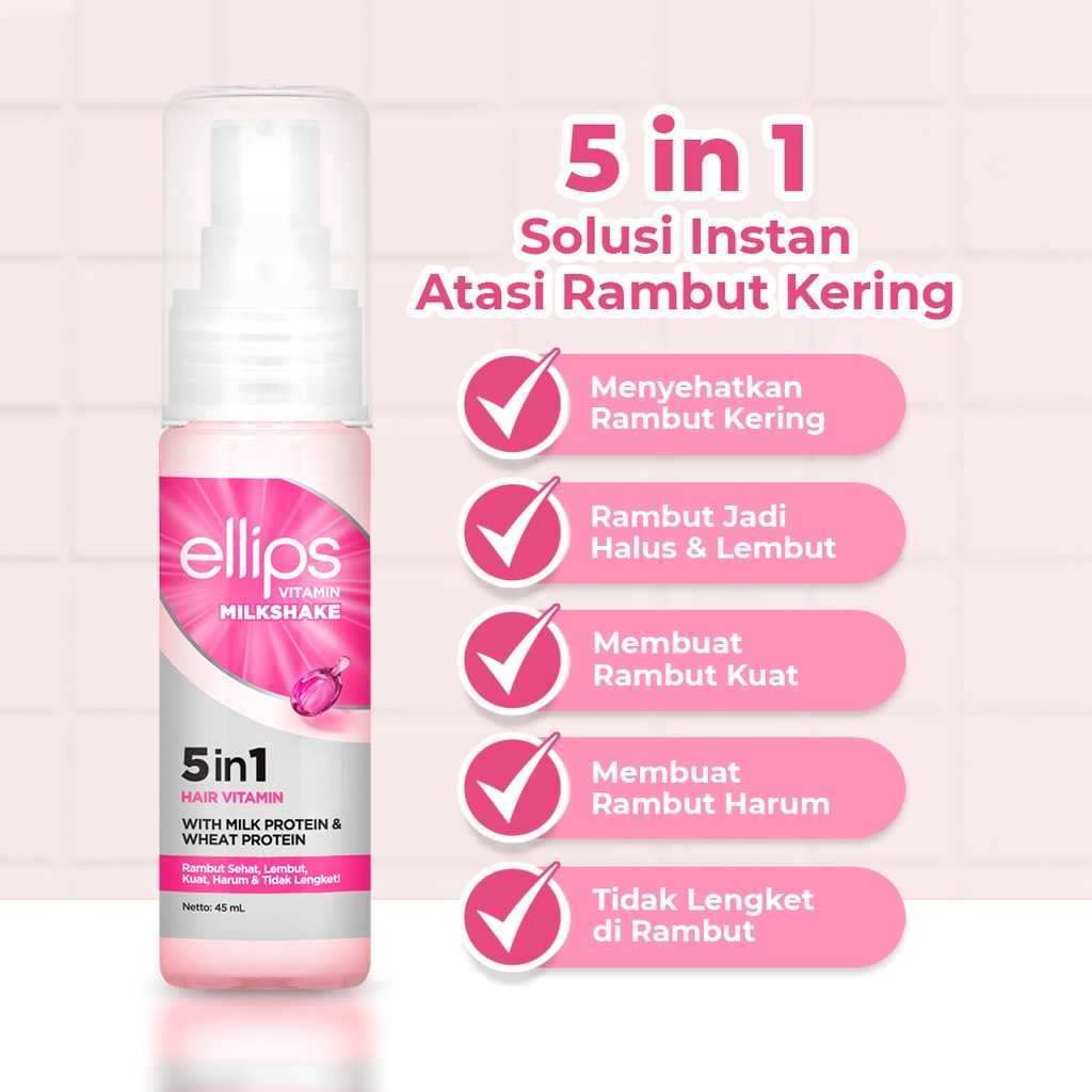 ELLIPS  5in1 Hair Vitamin Milkshake - 45ml