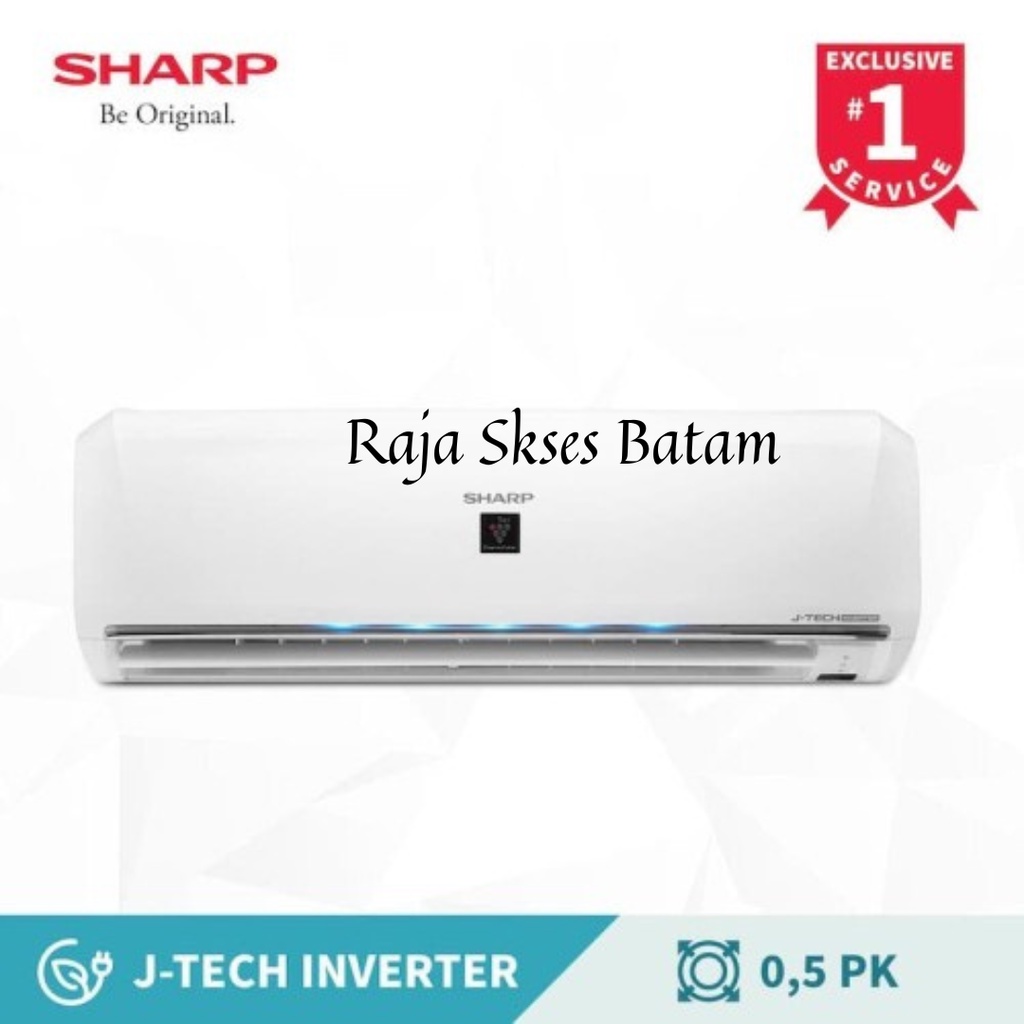 AC SHARP AH-XP6UHY 1/2PK INVERTER J-TECH BATAM