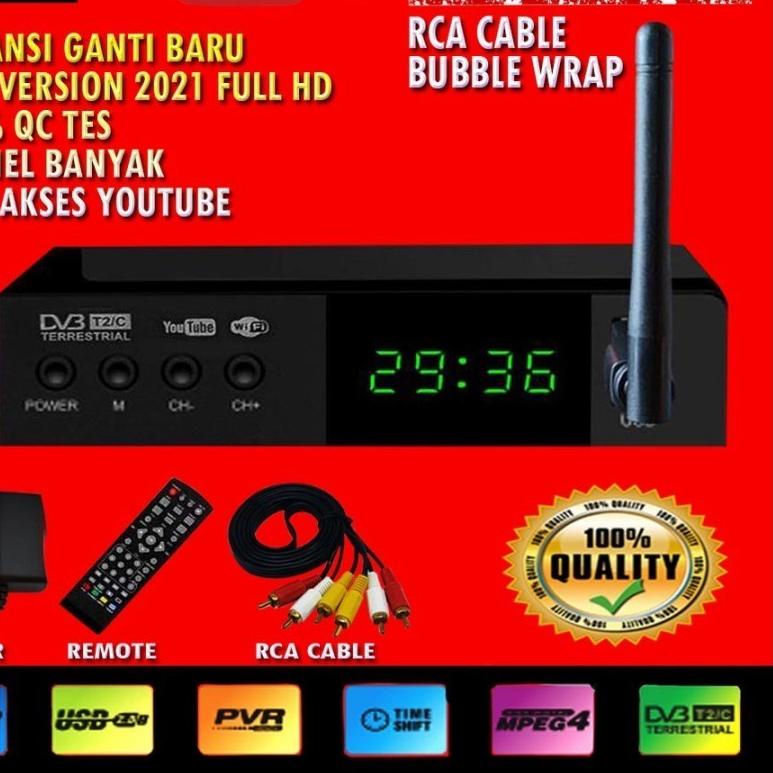 ◘ Set Top Box Digital TV DVB T2 ➻