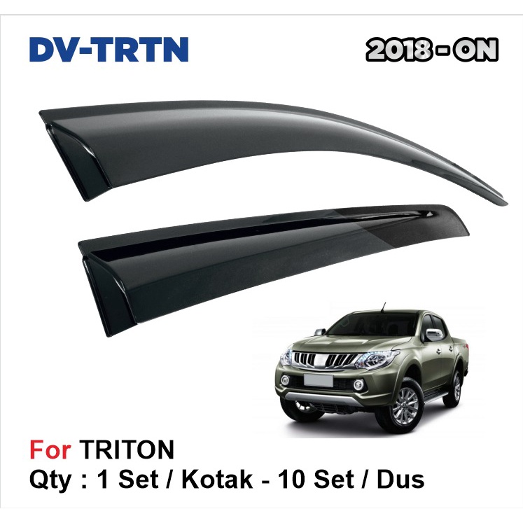 TALANG AIR / DOOR VISOR TRITON – INJECTION HIGH QUALITY