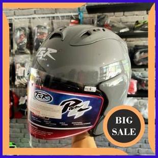 helm TSR ram4 modern grey tsr grey glossy no scott 1M4R23 suku cadang